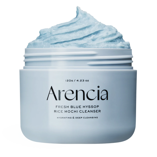 ARENCIA Blue Hyssop Rice Mochi Cleanser 120g